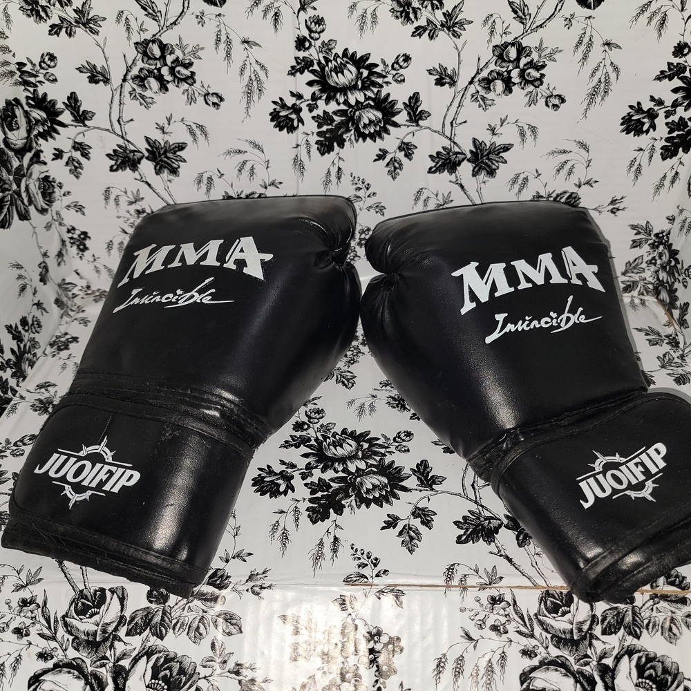 MMA Black Boxing Gloves